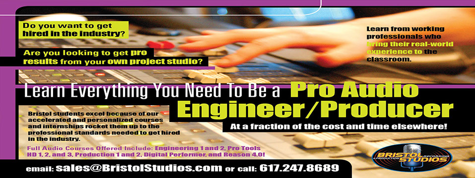 Engineering Courses at Bristol Studios
