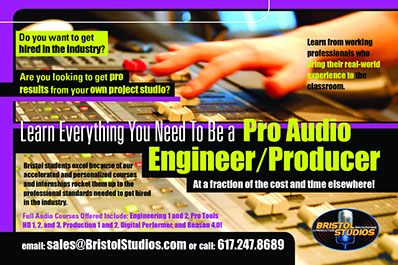Engineering Courses at Bristol Studios